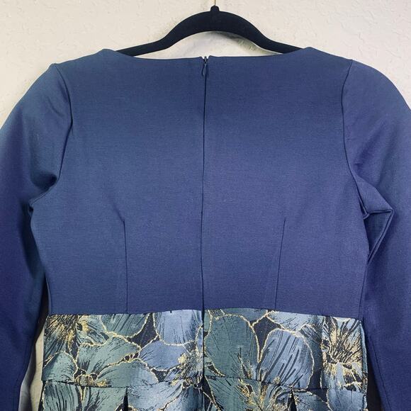 FANCYEVER WISHANG HUANGJIWU Dress M Midi Cocktail Special Event‎ Metallic Detail - Picture 10 of 16